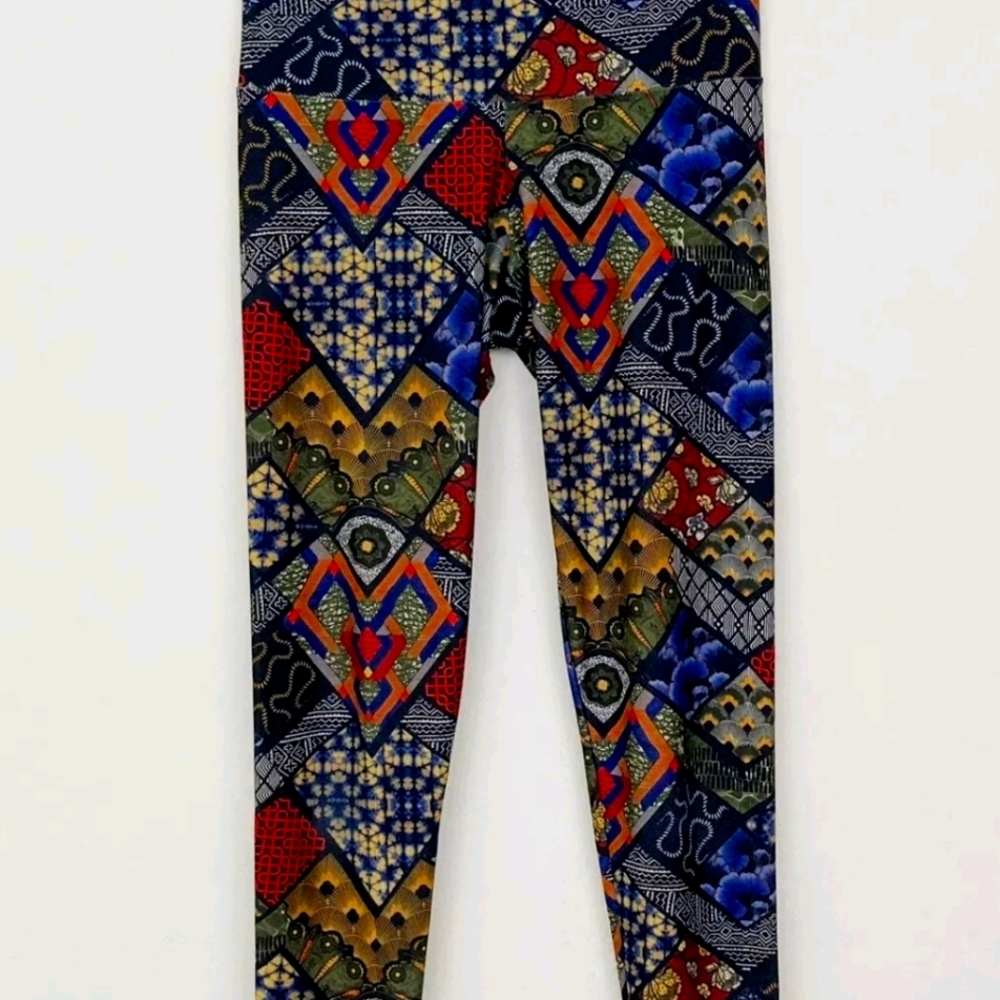 Onzie Women's Navy Queen Hot Yoga Leggings Small M